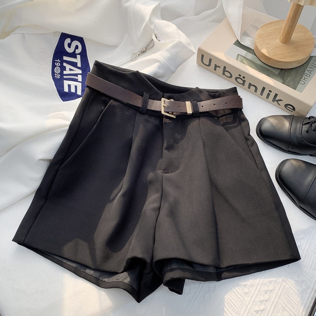 Quần đùi nữ, Quần sooc nữ túi chéo chất liệu vải tuyết mưa bigsize 40 - 75kg