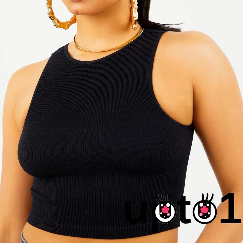 Áo Croptop Không Tay Màu Trơn Thời Trang Cho Nữ | BigBuy360 - bigbuy360.vn