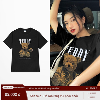 [NY0296] Áo thun ngắn tay Nelly in hình "TEDDY" áo phông Teddy 01 (NELLY)