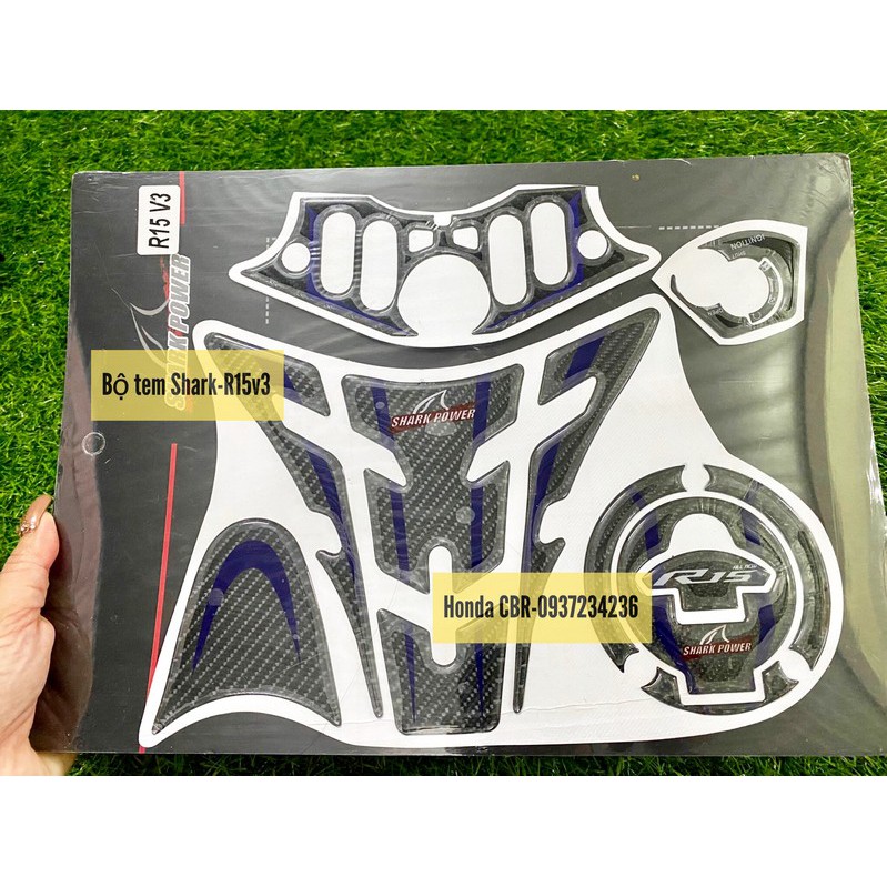 Bộ tem dán xương cá R15v3