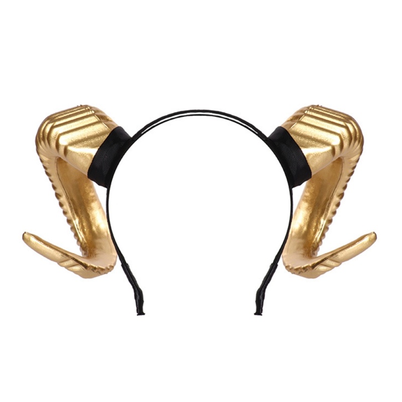 Cài Tóc Hình Sừng Bò Màu Vàng Đen Độc Đáo Cho Lễ Halloween Mate
