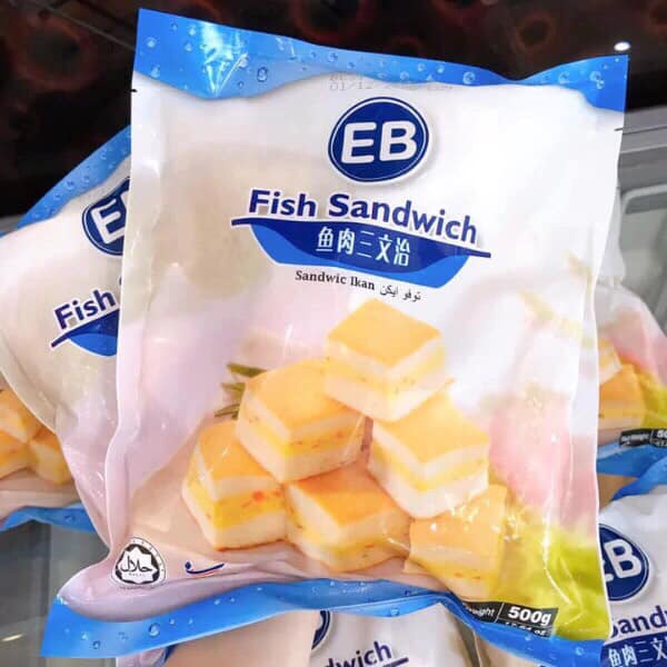 Sandwick Cá EB Malaysia 500gr Thơm Ngon Dòn Tan