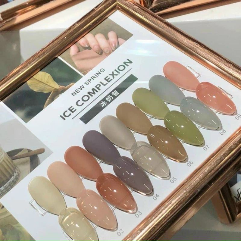 Set sơn thạch 9 màu M2 kèm tặng bảng màu