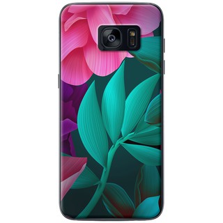 Ốp lưng Samsung Galaxy S7, S7 Edge, S8, S8 Plus, S9, S9 Plus, S10, S10E, S10 Plus in hình Hoa hồng xanh