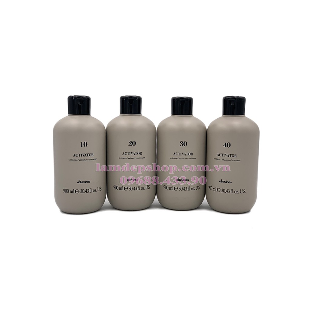 Trợ Nhuộm - Oxy Davines Activator (10-20-30-40) (200ml, 900ml)