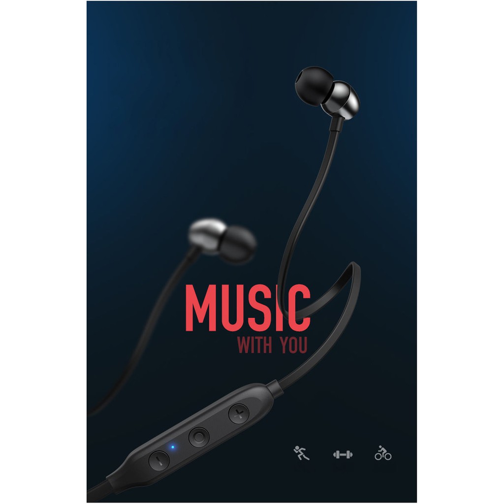 Tai nghe Bluetooth thể thao từ tính thích hợp dùng cho cả nam và nữ Yoobao YB504