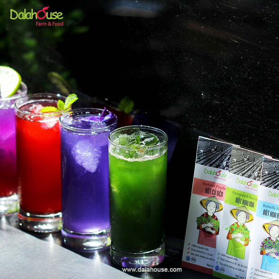 Bột rau củ tạo màu thực phẩm từ bột rau củ hưu cơ nguyên chất Dalahouse – Túi dùng thử 10g | BigBuy360 - bigbuy360.vn