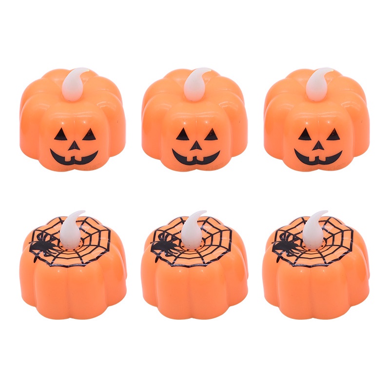 1 Đèn LED Hình Quả Bí Ngô Trang Trí Lễ Halloween
