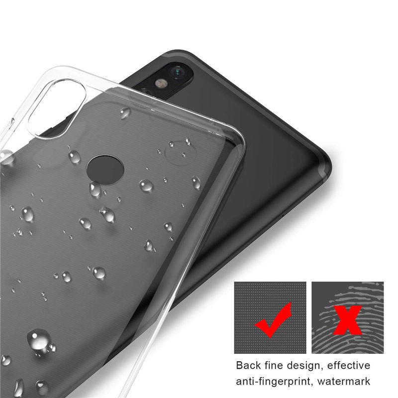 Ốp Lưng Xiaomi Mi Max 3 TPU Dẻo Suốt Vỏ silicon Xiaomi Mi Max 2 mềm Su Chống Trầy Chống ngã Case