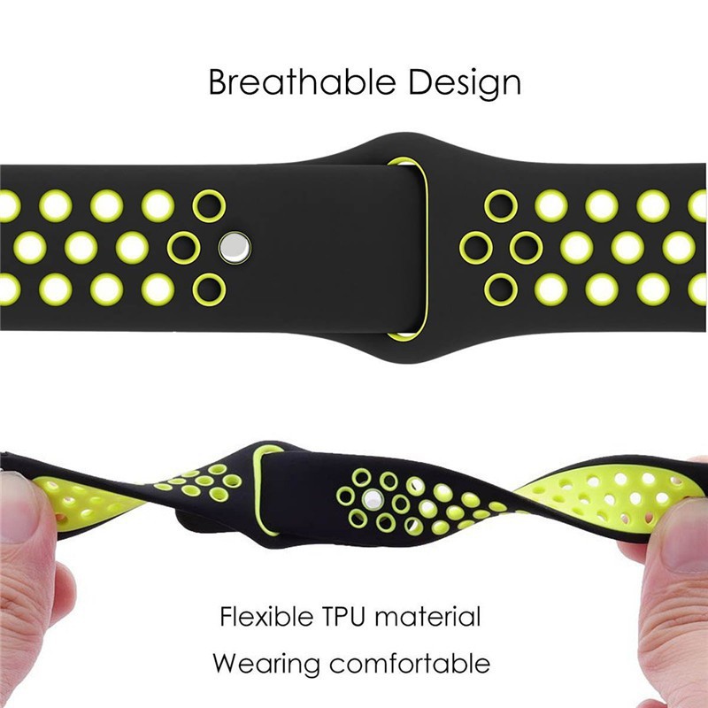 Dây Đeo Silicon Mềm Cho Đồng Hồ Thông Minh Realme watch S / S Pro