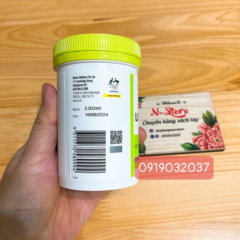 Viên thải độc Gan Liver Detox Swisse Úc 120 viên