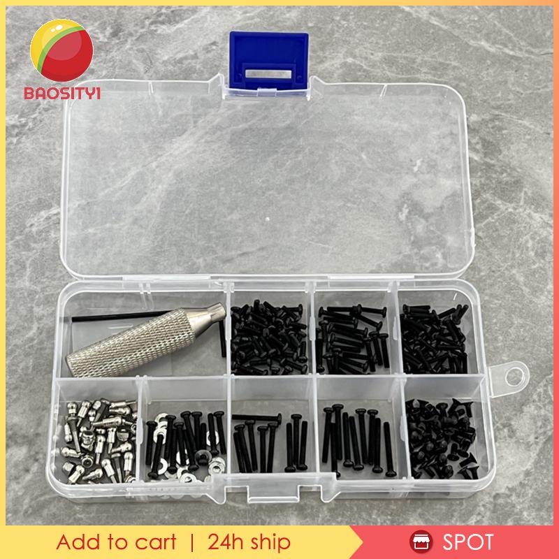 Bộ 257 Ốc Vít Kèm Cờ Lê Cho Mô Hình Điều Khiển Từ Xa Wltoys 1 / 28