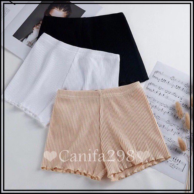 Quần đùi gân mặc trong váy 0221