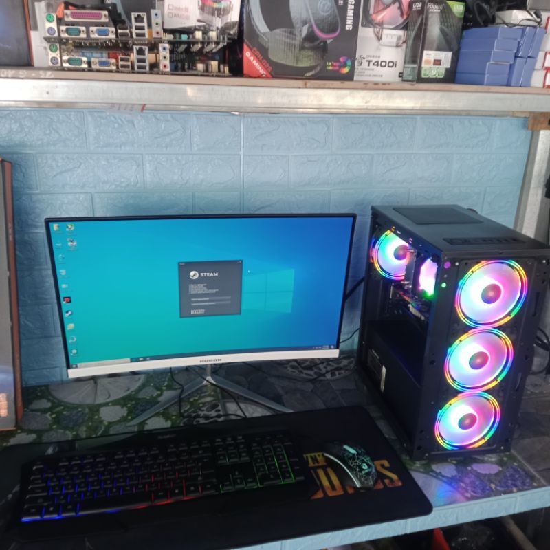 Thùng PC GAMING cấu hình cao Core i3 9100f/Ram 8Gb/Card Đồ hoạ R7 370 2GD5 | BigBuy360 - bigbuy360.vn