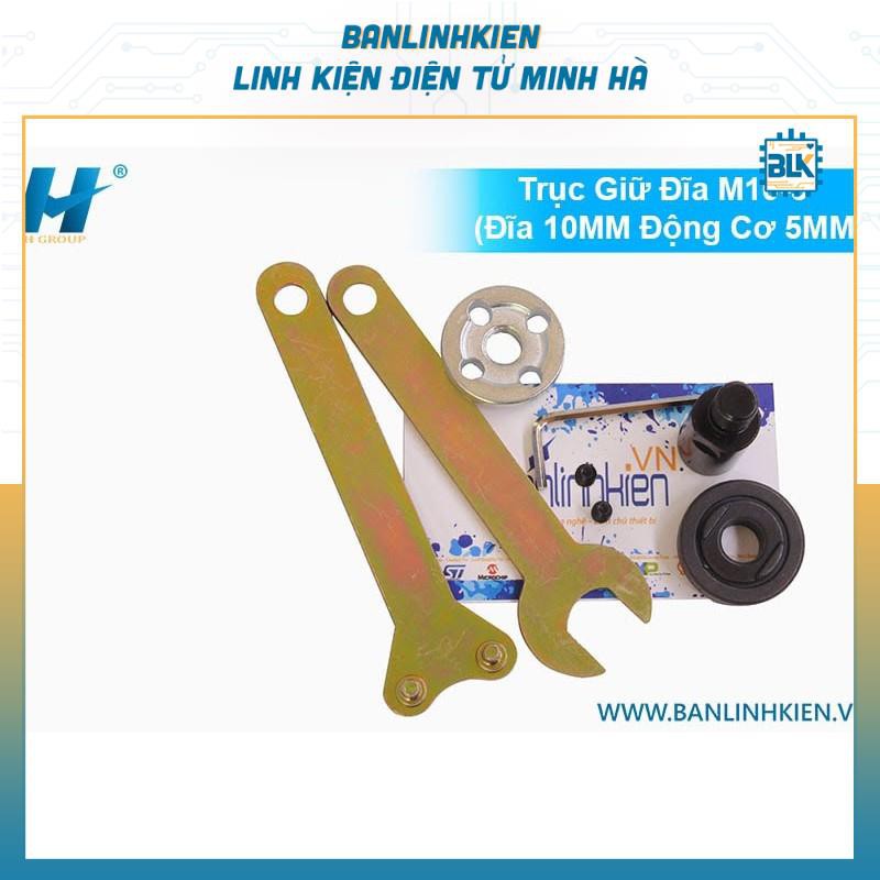 Trục Giữ Đĩa M10-5 (Đĩa 10MM Động Cơ 5MM)