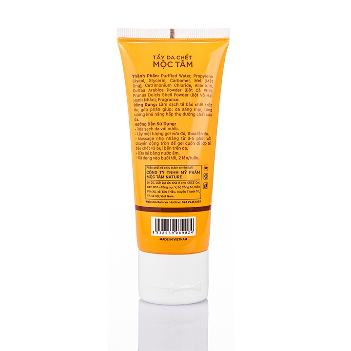 [Mã LT20 giảm 20K đơn 150K] Tẩy Tế Bào Chết Mộc Tâm 50g - Sạch Lỗ Chân Lông, Hết Bã Nhờn, Da Sáng Khỏe | BigBuy360 - bigbuy360.vn