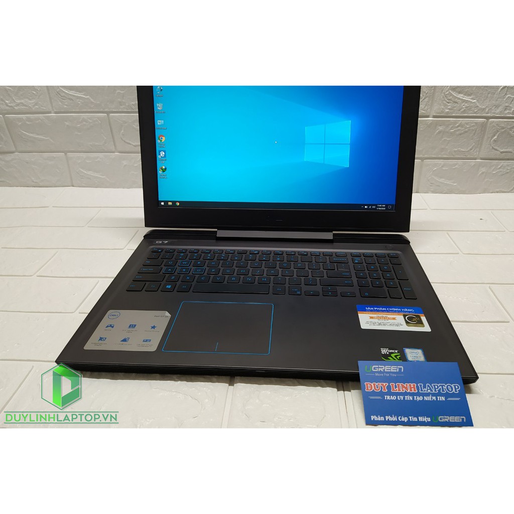 Laptop Dell Inspiron G7 7588 (Core i7-8750H Geforce GTX 1050Ti 4GB RAM 8GB SSD 128GB HDD 1 TB 15,6) cấu hình cao