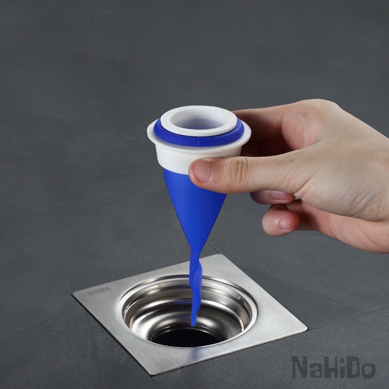 Ngăn Mùi Hôi Cống Thoát Sàn Nhà Tắm Silicon, Nắp Chặn Côn Trùng Bịt Cống Hố Ga Bồn Rửa Bát Bếp Phòng Vệ Sinh Chống Hôi