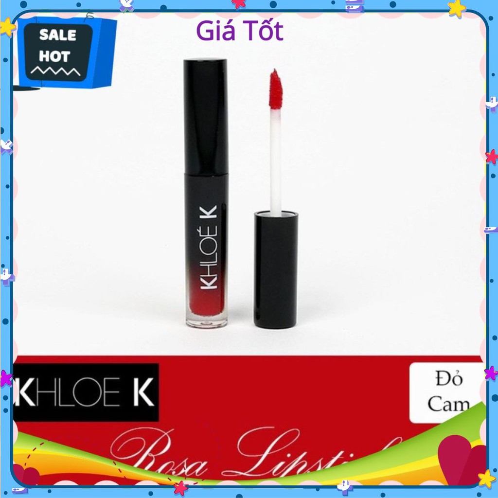 (Combo 2) Son Dưỡng dạng kem Cao Cấp  Đỏ Cam Laza_Store