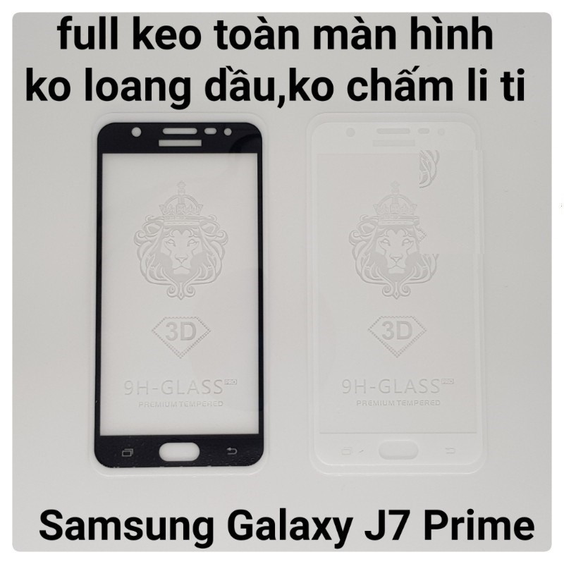 Dán cường lực 5D Full màn hình Samsung galaxy J7 plus
