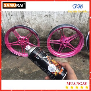 Sơn Xịt Samurai Màu Hồng Pink - Mã Y719