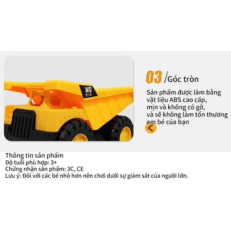 Xe mô hình đồ chơi thú vị an toàn cho bé DOMIBRO