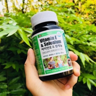 [Micha Shop]VITAMIN E HÀN QUỐC / VIÊN VITAMIN E & SELENIUM XÁCH TAY HÀN QUỐC 500mg