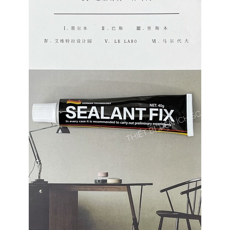 (TỔNG KHO SỈ)Tuýp Keo Dán SEALANT FIX Siêu Chắc Chắn , Dán Mọi Bề Mặt Tường - Gạch - Gỗ (HÀNG NHẬP ĐỨC)