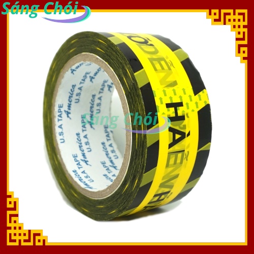 1 Cây (6 Cuộn) Băng Keo HÀNG DỄ VỠ OPP Cao Cấp 4.8cm x 100yard Dính Cao Đóng Gói - 4F8 48 mm x 100 yard - Sáng Chó