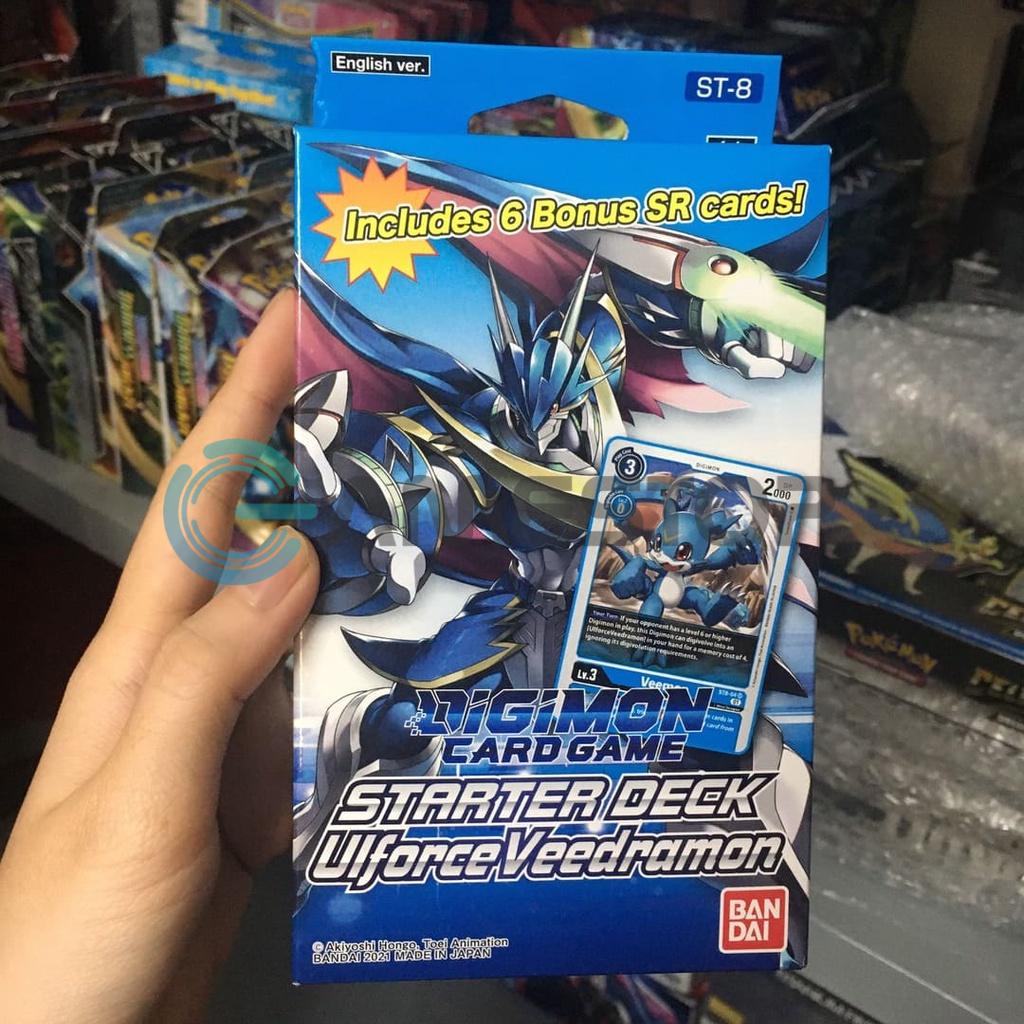 Bài Digimon TCG Starter Deck Ulforce Veedramon ready to play phiên bản tiếng Anh CHÍNH HÃNG MỸ DGMTCGUSSD07