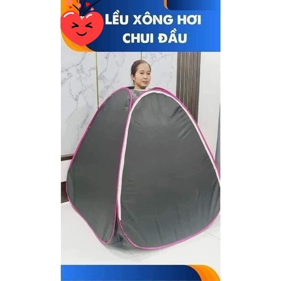 Lều xông hơi sau sinh- liều xông hơi cao cấp chui đầu bảo hành 6 tháng