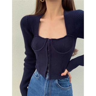 (Order) Áo cúp ngực dài tay