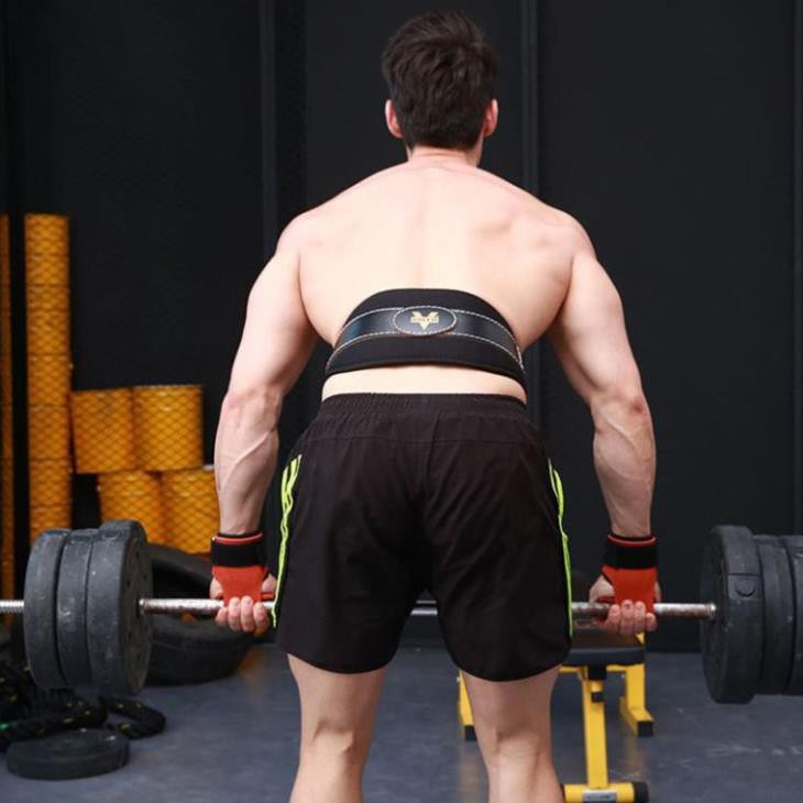Găng Tay Tập Gym - Dây Kéo Lưng - Strap da bò chính hãng VALEO cao cấp