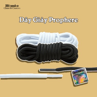 Dây giày tròn Prophere loại to - Dây giày tròn cứng