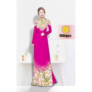 Vải Áo Dài Tằm Ý, Lụa Nhật  KAD234