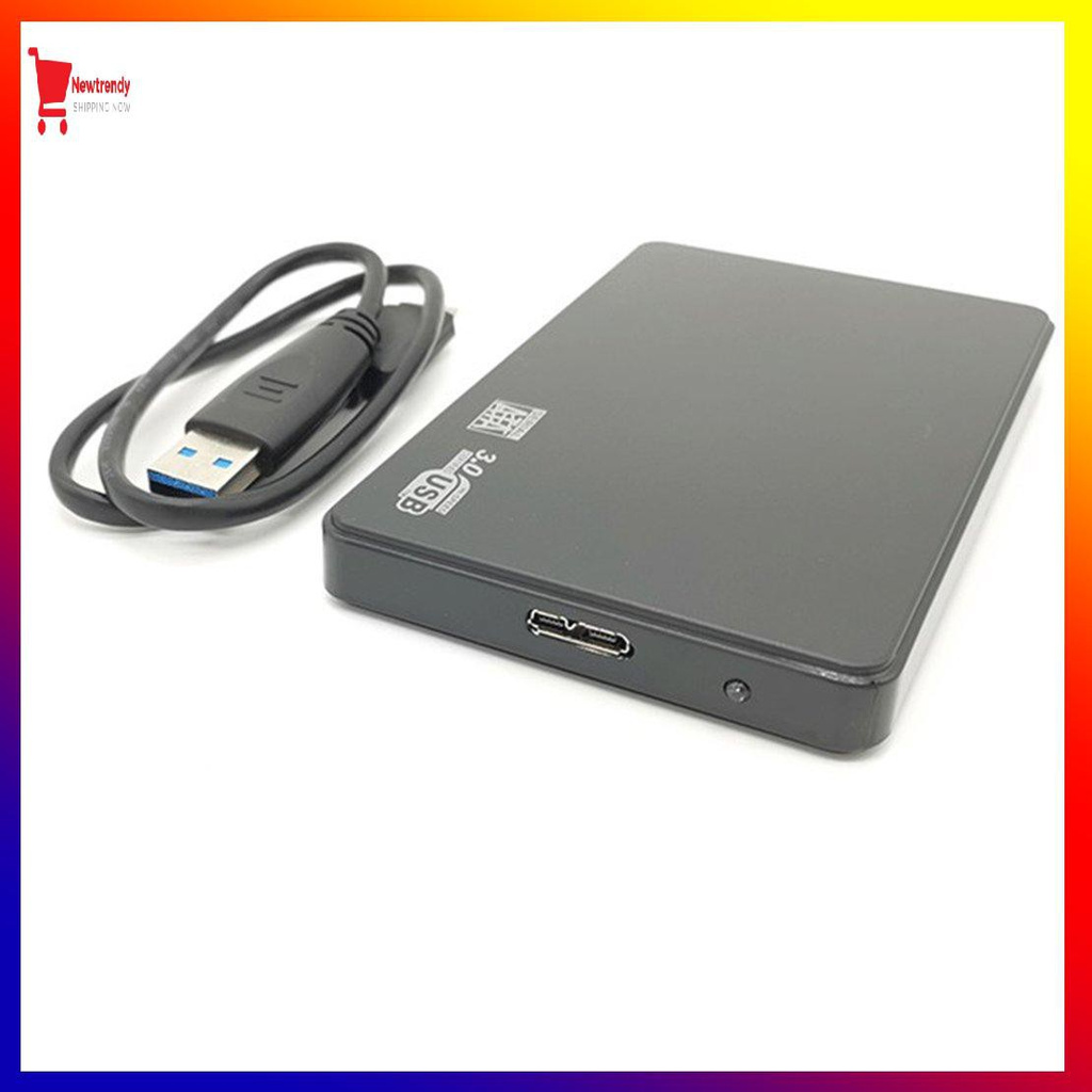 Hộp Đựng Ổ Cứng Di Động Bằng Nhựa Không Đinh Ốc 0601 Usb 3.0 Cho Laptop Hdd Ssd | BigBuy360 - bigbuy360.vn