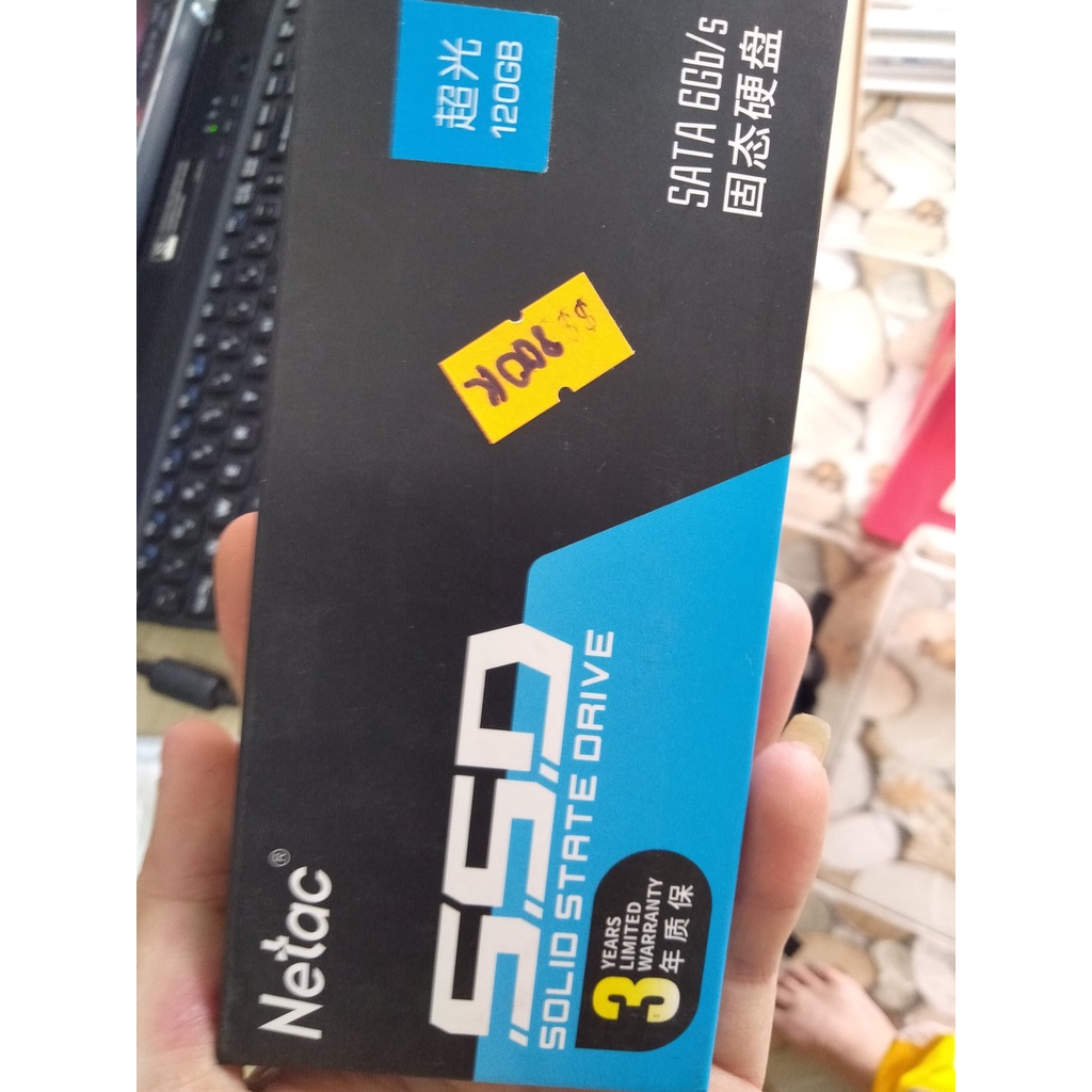 Ổ Cứng SSD NETAC 120GB M2 2280 - Hàng Chính Hãng