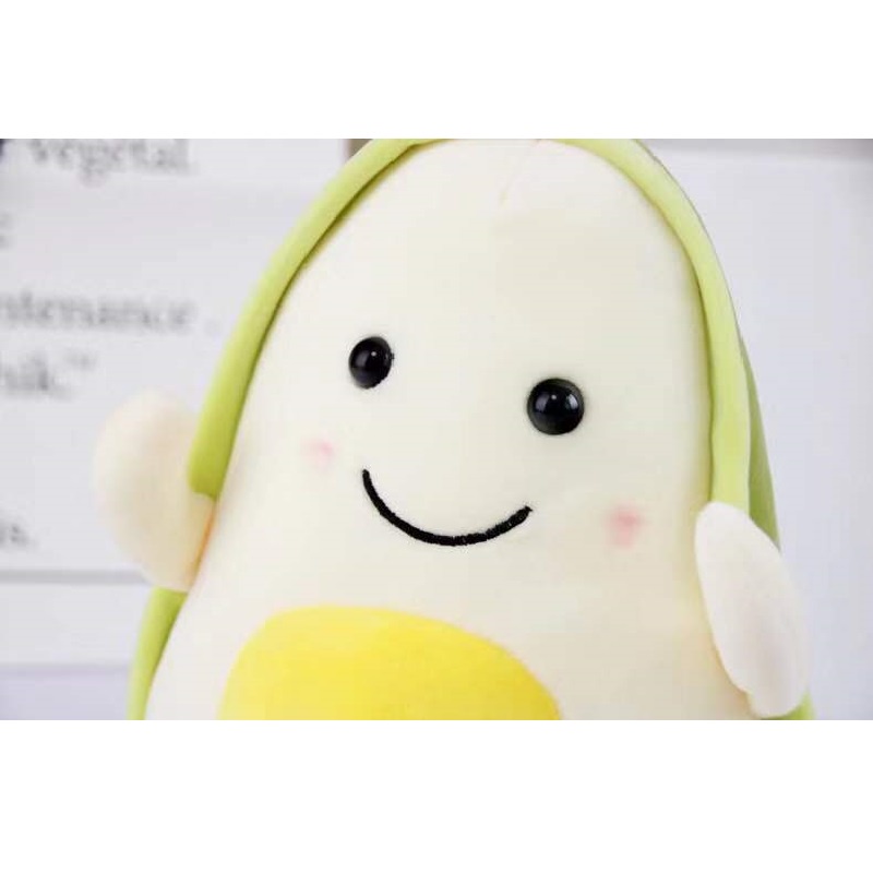 Gấu bông nhỏ quả bơ trứng TINA gối ôm mini siêu đáng yêu quà tặng cho bé size 20cm