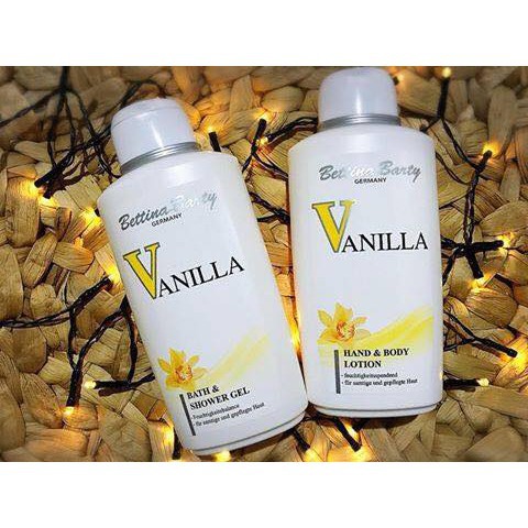 Sữa tắm và dưỡng thể Vanilla