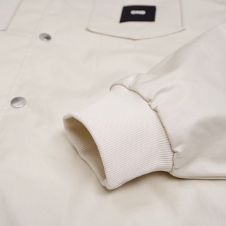 ÁO KHOÁC LEATHER JACKET CREAM