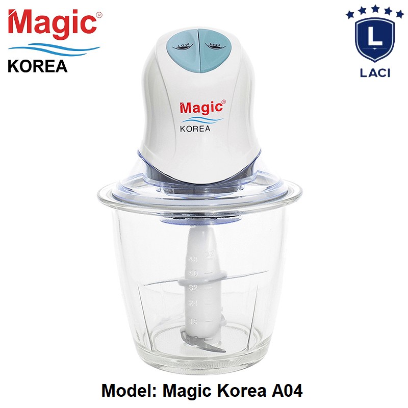 Máy Xay Thịt Kết Hợp Xay Sinh Tố Magic Korea A04 | Dung Tích 1.5L | Công Suất 400W | Xay Nhuyễn Mọi Thực Phẩm