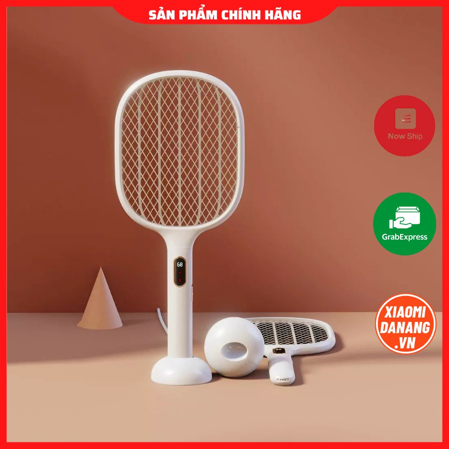 Vợt muỗi Xiaomi Qualitell kiêm đèn bắt muỗi tiện dụng - Màn Hình Hiển Thị Kỹ Thuật Số