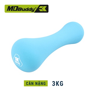 Tạ tay đơn tập thể hình chính hãng MDBuddy MD2105 - Loại 3kg
