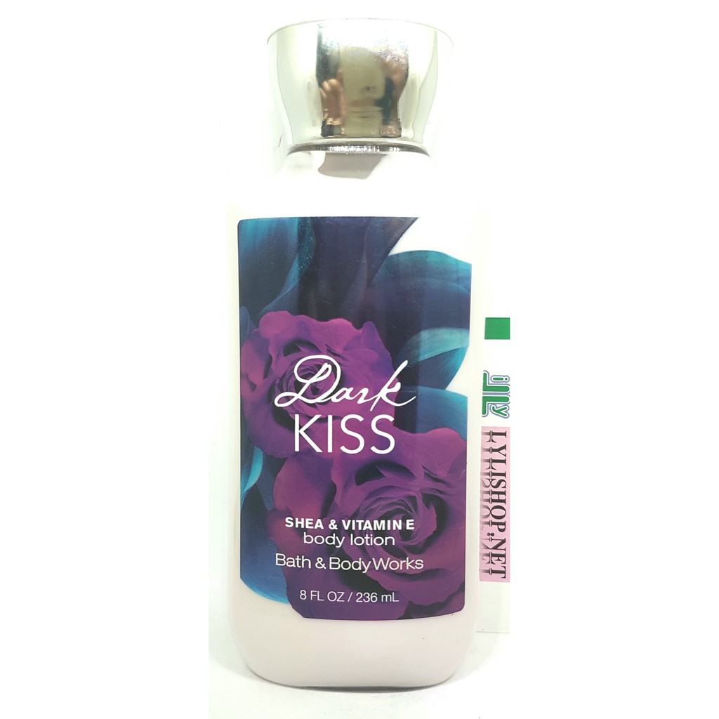 Sữa Tắm, dưỡng thể, xịt thơm mùi Dark Kiss hãng Bath Body Works từ Mỹ