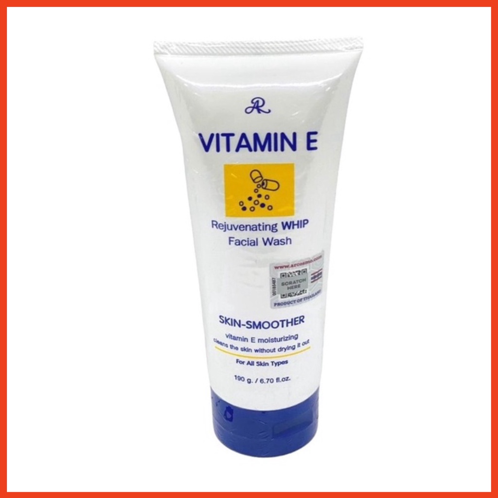 Sửa Rửa Mặt Vitamin E 190g Thái