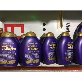Cặp gội xả biotin & collagen trị rụng và kích thích mọc tóc