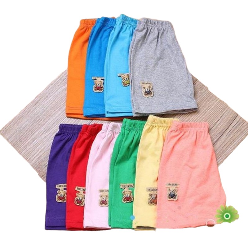 Quần Short Cotton Nhiều Màu Cho Bé