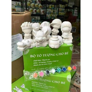 Bộ tô 10 tượng thạch cao