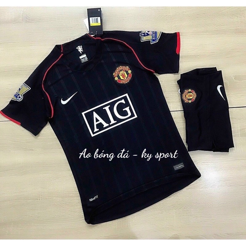 Sét Áo bóng đá 2023/24-Màu đỏ đen ( Chất liệu vải mè thái thấm hút mồ hôi
