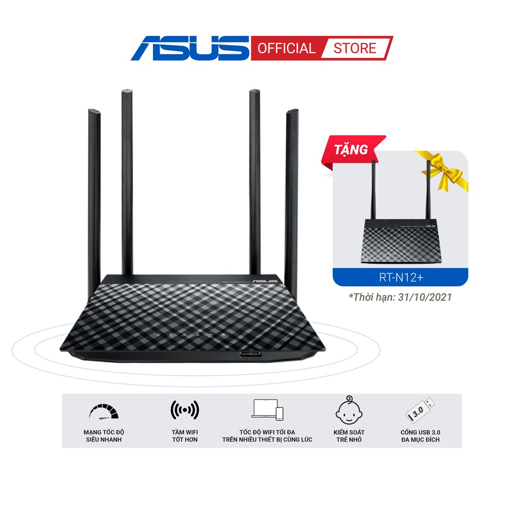 Bộ phát Wi-Fi ASUS RT-AC1300UHP